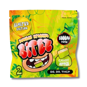 BITEZ - D8 + D9 + THCP 2000MG Gummies - Candy Apple - Limited Edition
